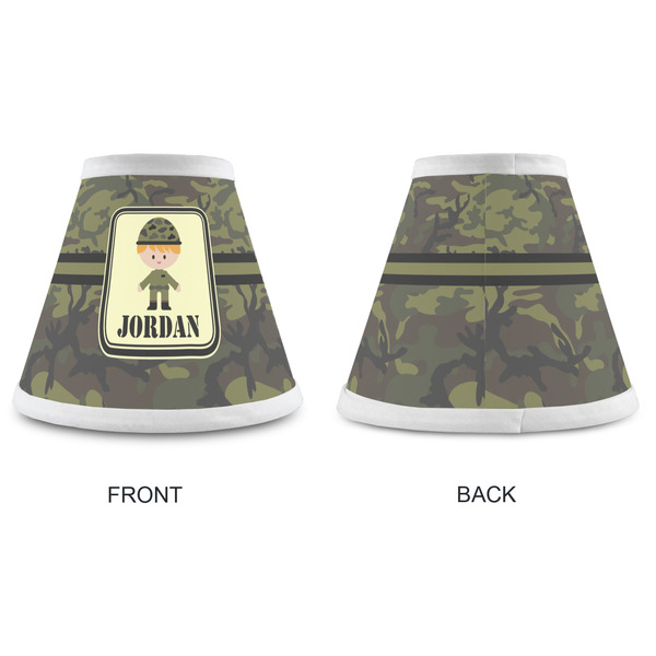 Green Camo Small Chandelier Lamp - Approval