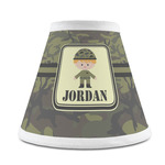 Green Camo Chandelier Lamp Shade (Personalized)