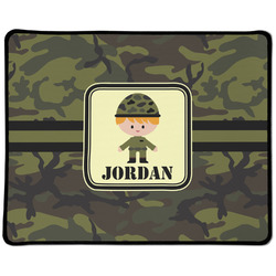 Green Camo Large Gaming Mouse Pad - 12.5" x 10" (Personalized)