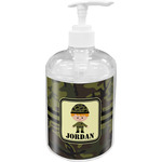 Green Camo Acrylic Soap & Lotion Bottle (Personalized)