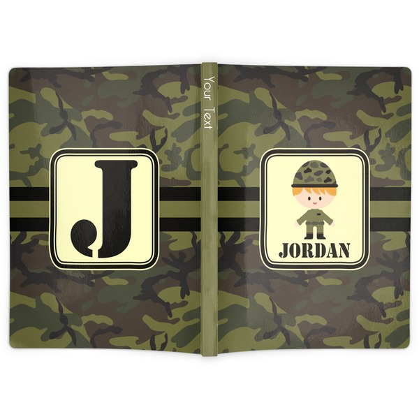 Green Camo Soft Cover Journal - Apvl
