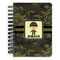 Green Camo Spiral Notebook - 5x7 w/ Name or Text