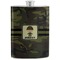 Green Camo Stainless Steel Flask (Personalized)
