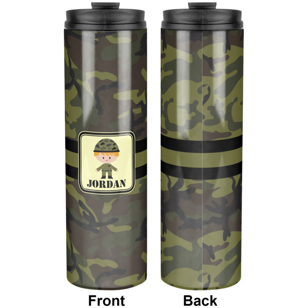 Green Camo Stainless Steel Tumbler 20 Oz - Approval