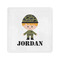 Green Camo Standard Cocktail Napkins (Personalized)