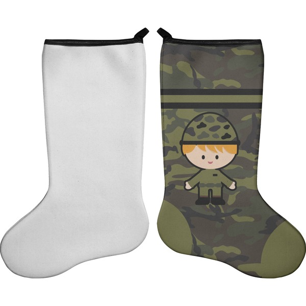 Green Camo Stocking - Single-Sided - Approval