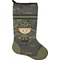 Green Camo Holiday Stocking - Neoprene
