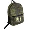 Green Camo Student Backpack Front