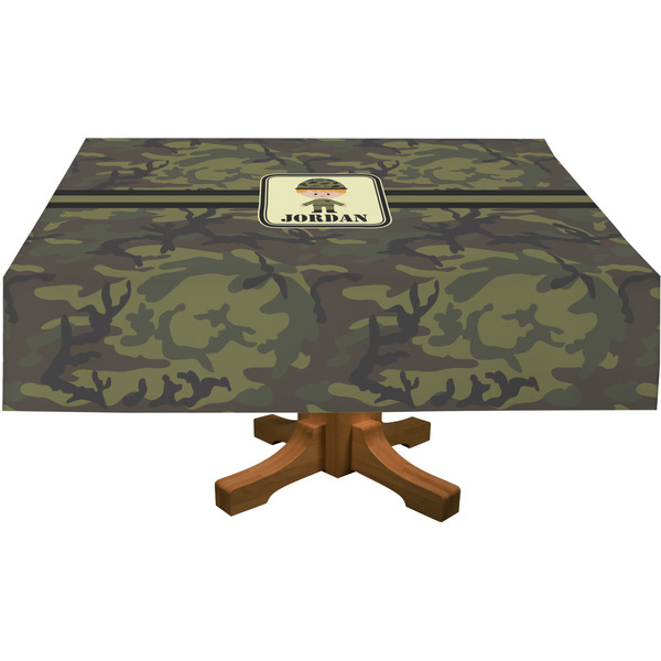 Green Camo Tablecloths (Personalized)