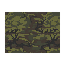 Green Camo Large Tissue Papers Sheets - Heavyweight