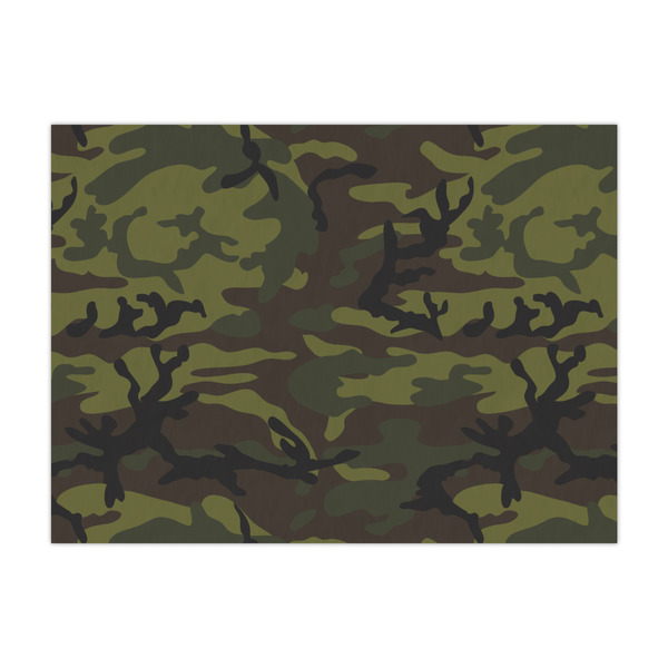 Custom Green Camo Tissue Paper Sheets - Large - Heavyweight