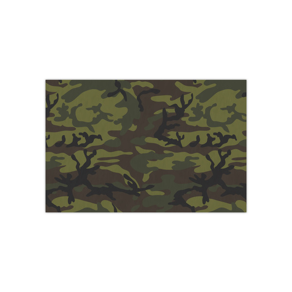 Custom Green Camo Tissue Paper Sheets - Small - Heavyweight