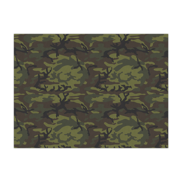 Custom Green Camo Large Tissue Papers Sheets - Lightweight