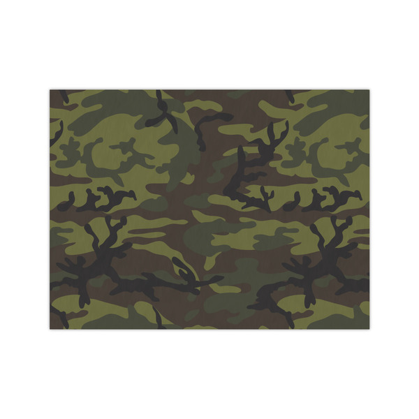 Custom Green Camo Tissue Paper Sheets - Medium - Lightweight