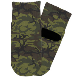 Green Camo Toddler Ankle Socks