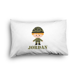 Green Camo Pillow Case - Toddler - Graphic (Personalized)