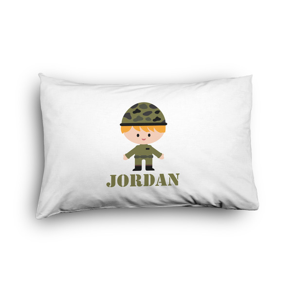 Custom Green Camo Pillow Case - Graphic (Personalized)