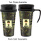 Green Camo Travel Mugs - with & without Handle