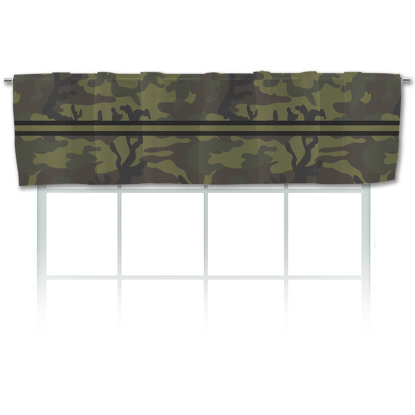 Custom Green Camo Valance