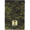 Green Camo Waffle Weave Towel - Full Color Print - Approval Image