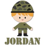 Green Camo Graphic Decal - Medium (Personalized)