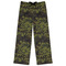 Green Camo Womens Pajama Pants - L