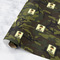 Green Camo Wrapping Paper Rolls- Main