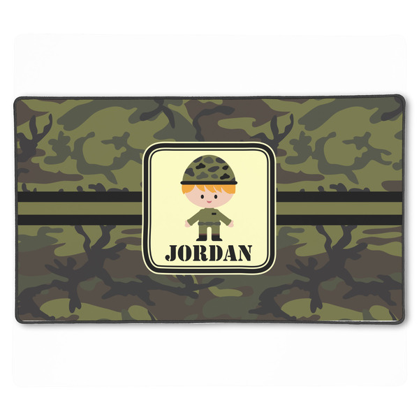 Custom Green Camo XXL Gaming Mouse Pad - 24" x 14" (Personalized)