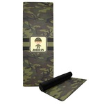 Green Camo Yoga Mat (Personalized)