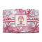 Pink Camo 12" Drum Lampshade - FRONT (Fabric)