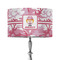 Pink Camo 12" Drum Lamp Shade - Fabric (Personalized)