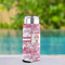 Pink Camo Can Cooler - Tall 12oz - In Context