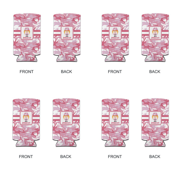 Pink Camo 12oz Tall Can Sleeve - Set of 4 - APPROVAL