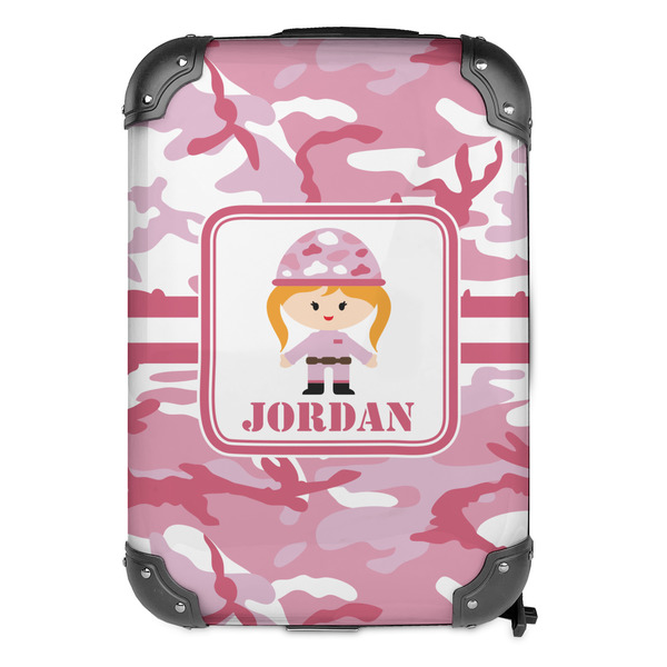 Pink Camo 13" Hard Shell Backpacks - FRONT