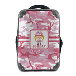 Pink Camo 15" Hard Shell Backpack (Personalized)