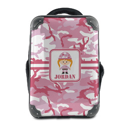 Pink Camo 15" Hard Shell Backpack (Personalized)