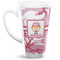 Pink Camo 16 Oz Latte Mug - Front