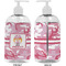 Pink Camo 16 oz Plastic Liquid Dispenser- Approval- White
