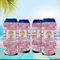 Pink Camo 16oz Can Sleeve - Set of 4 - LIFESTYLE
