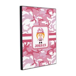 Pink Camo Wood Prints (Personalized)