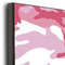 Pink Camo 16x20 Wood Print - Closeup