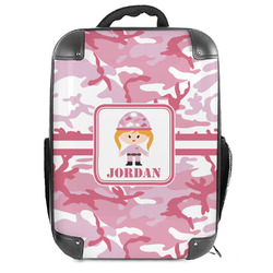 Pink Camo 18" Hard Shell Backpack (Personalized)