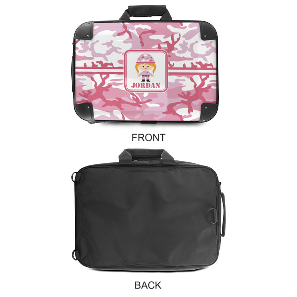Pink Camo 18" Laptop Briefcase - APPROVAL