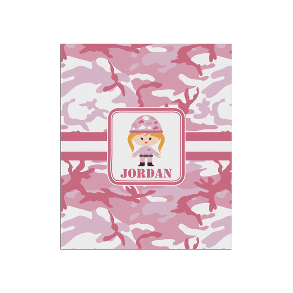 Custom Pink Camo Poster - Matte - 20x24 (Personalized)