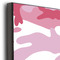 Pink Camo 20x24 Wood Print - Closeup
