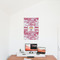 Pink Camo 20x30 - Matte Poster - On the Wall