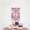 Pink Camo 24x36 - Matte Poster - On the Wall