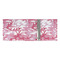 Pink Camo 3 Ring Binders - Full Wrap - 3" - OPEN INSIDE