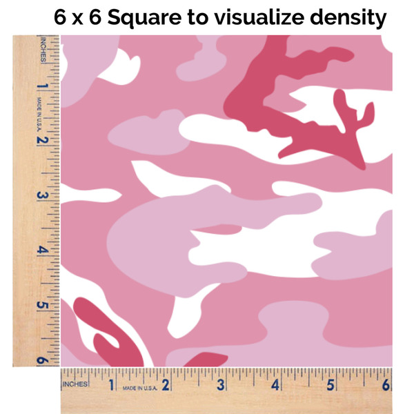 Pink Camo 6x6 Swatch of Fabric