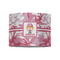 Pink Camo 8" Drum Lampshade - FRONT (Fabric)